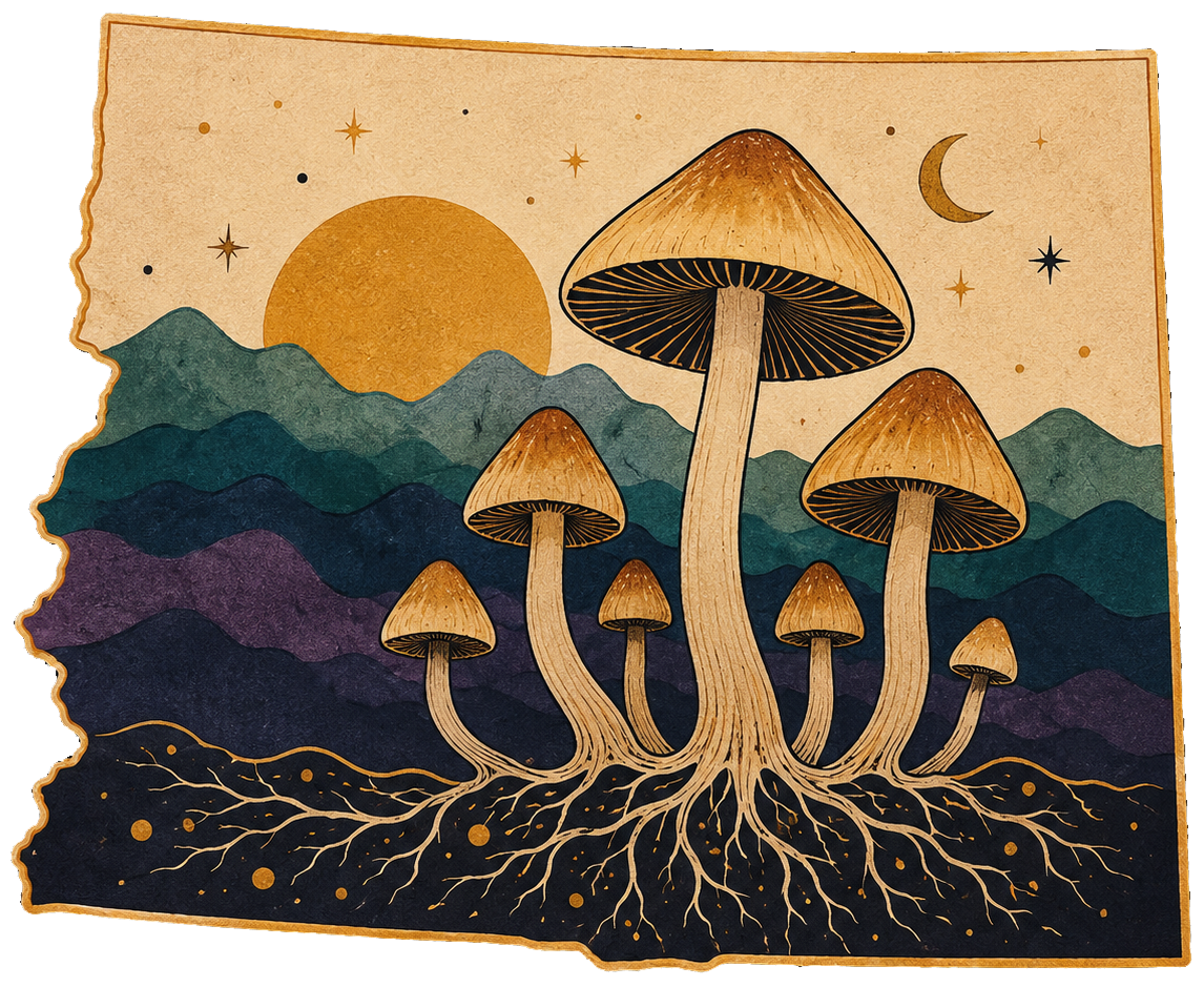 Mushroom graphic
